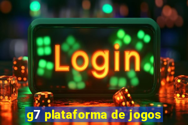 g7 plataforma de jogos